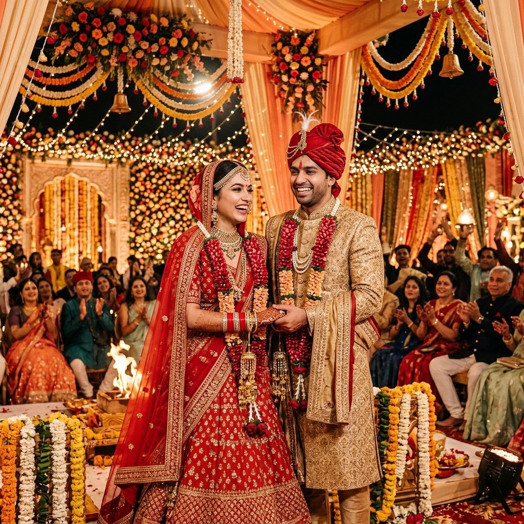 Happy couple — Jodi Sansar matrimonial matching